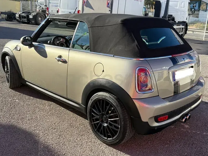 Usado Mini Cooper S Cabriolet 175 CV (128 kW) 2009 Beige Descapotable