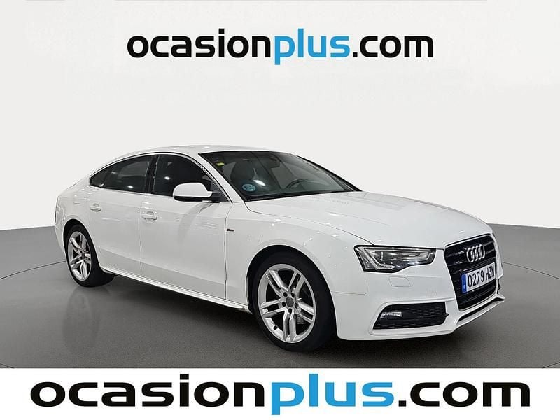 Usado Audi A5 S-Line 170 CV (125 kW) 2014 Blanco Coupe