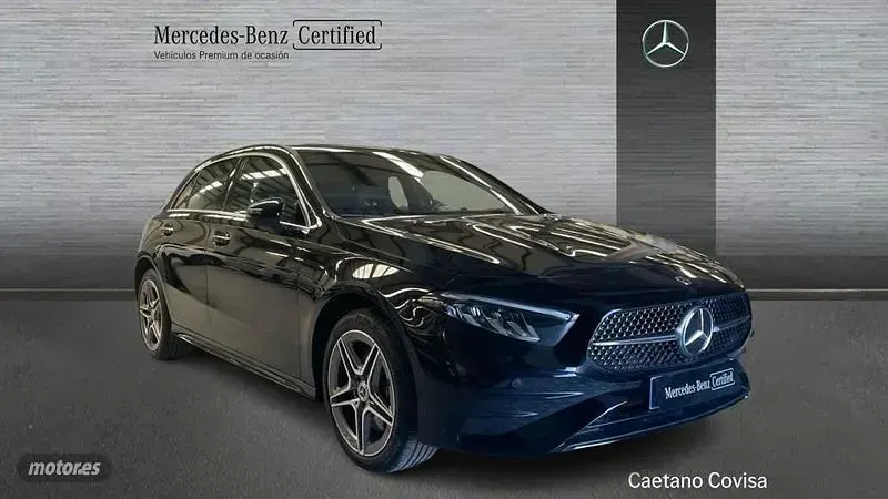 Usado Mercedes A250 AMG line 218 CV (160 kW) 2024 Negro Berlina