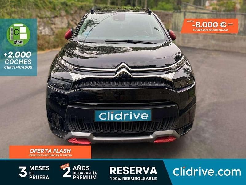 Negro Usado 2021 Citroën C3 Aircross Shine SUV | 13.490 € (Buen precio) - Imagen 1/3