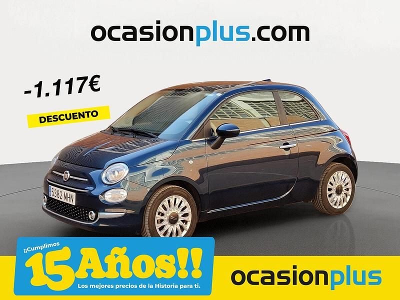 Azul Usado 2023 Fiat 500 Dolcevita Utilitario | 11.300 € (Precio justo) - Imagen 1/4