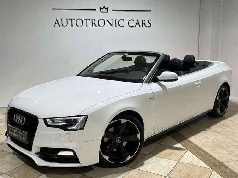Blanco Usado 2016 Audi A5 Cabriolet S-Line Descapotable | 22.490 € (Un poco caro) - Imagen 1/4