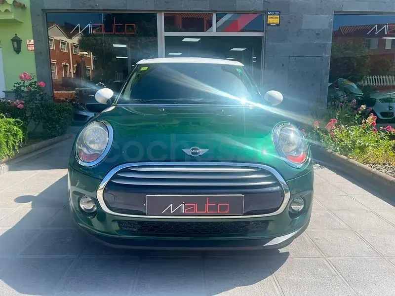 Usado Mini Cooper D 116 CV (85 kW) 2015 Verde Utilitario