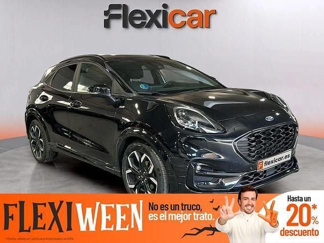 Negro Usado 2022 Ford Puma Gen-E ST-Line SUV | 18.990 € (Precio justo) - Imagen 1/4