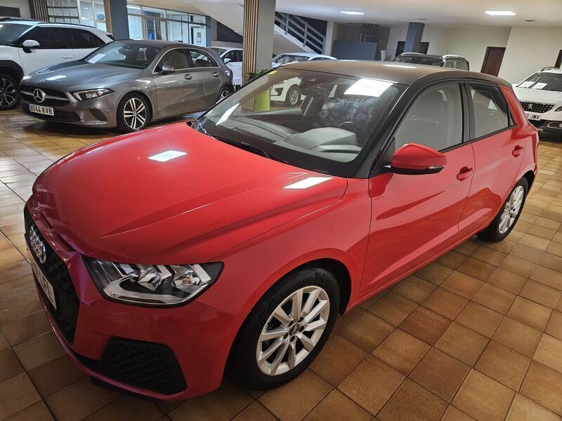 Usado Audi A1 Advanced Plus 95 CV (69 kW) 2020 Rojo Utilitario