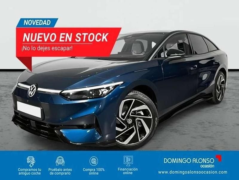 Azul Usado 2024 VW ID.7 Pro Berlina | 34.190 € (Buen precio) - Imagen 1/4