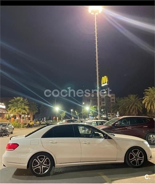 Usado Mercedes E220 Avantgarde 170 CV (125 kW) 2016 Blanco Berlina
