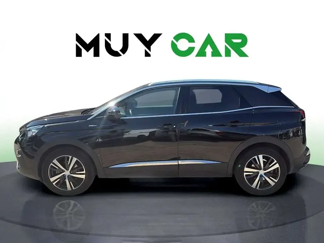 Usado Peugeot 3008 GT-line 131 CV (96 kW) 2019 Negro SUV