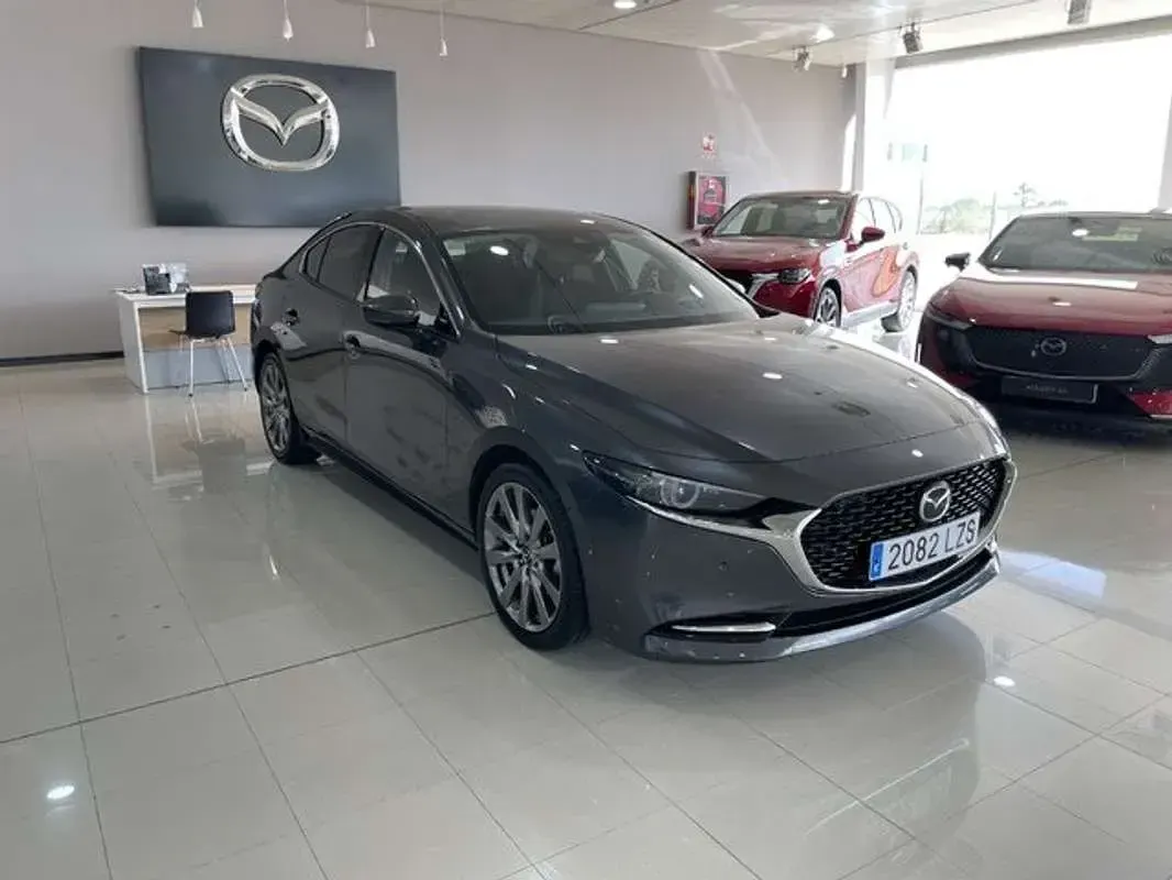 Usado Mazda 3 186 CV (136 kW) 2022 Gris Berlina