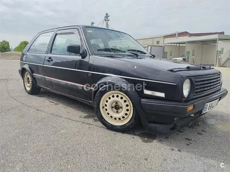 Usado VW Golf II GTI 112 CV (82 kW) 1989 Negro Utilitario