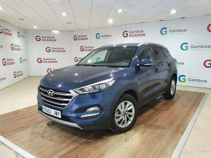 Usado Hyundai Tucson 131 HP (96 kW) 2017 Azul SUV