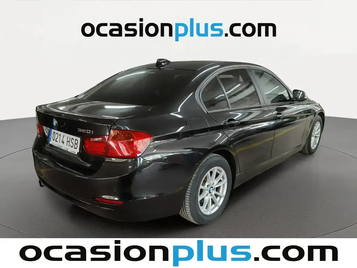 Usado BMW 320 184 CV (135 kW) 2013 Negro Berlina