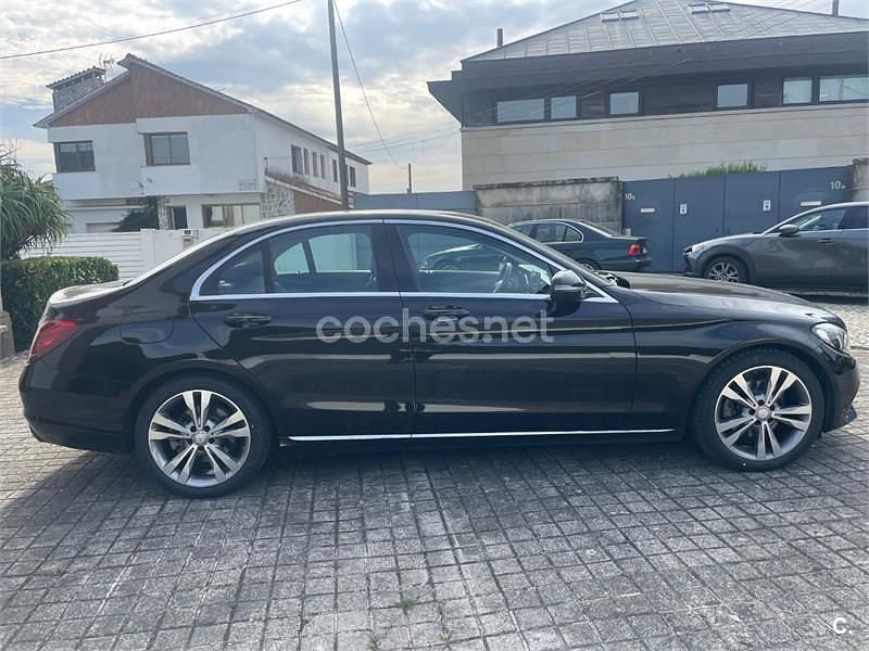 Usado Mercedes C220 Avantgarde 170 CV (125 kW) 2016 Negro Berlina