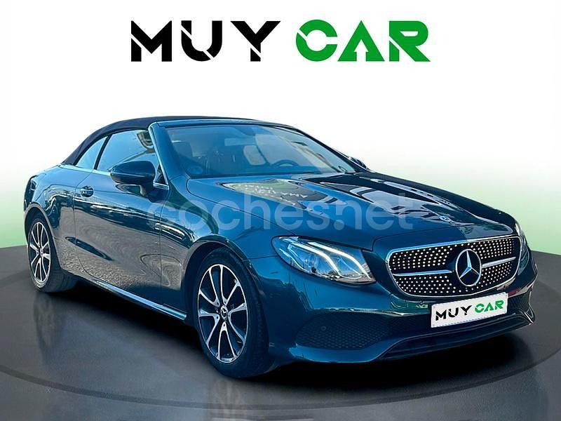 Usado Mercedes E220 194 CV (142 kW) 2018 Negro Descapotable