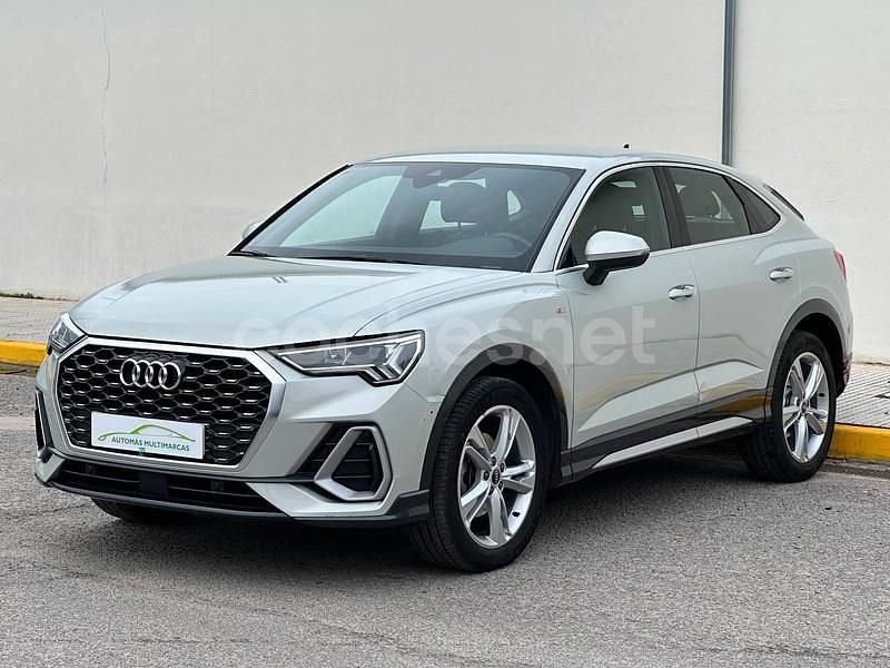 Gris / plata Usado 2021 Audi Q3 Sportback S-Line SUV | 29.500 € (Buen precio) - Imagen 1/4