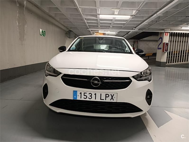 Usado Opel Corsa Edition 102 HP (75 kW) 2021 Branco Citadino