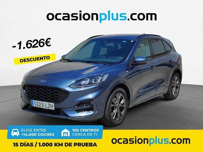 Azul Usado 2022 Ford Kuga ST-Line SUV | 17.890 € (Super precio) - Imagen 1/4
