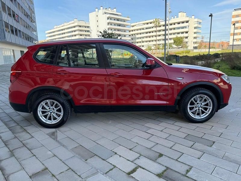 Usado BMW X3 190 CV (139 kW) 2017 Granate SUV