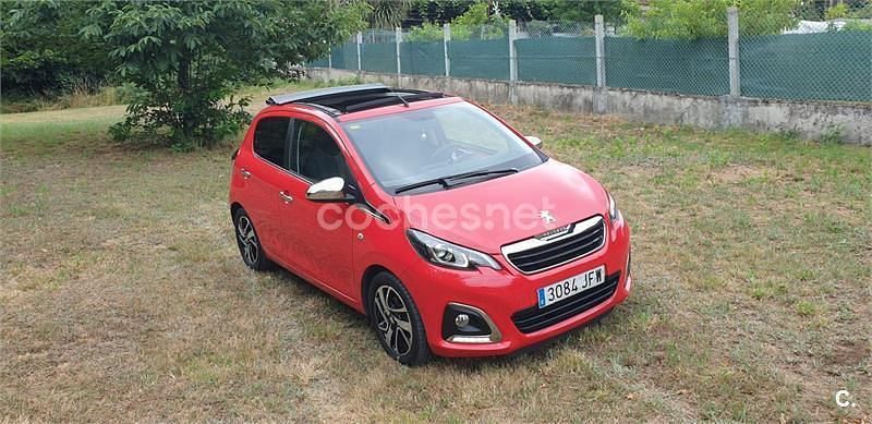 Rojo Usado 2015 Peugeot 108 Allure Utilitario | 10.990 € (Un poco caro) - Imagen 1/4
