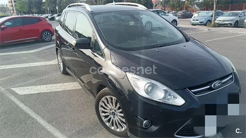 Usado Ford Grand C-Max Titanium 140 CV (102 kW) 2011 Negro Monovolumen