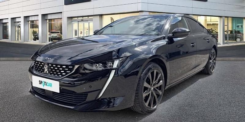 Negro Usado 2022 Peugeot 508 GT | 21.800 € (Precio justo) - Imagen 1/4