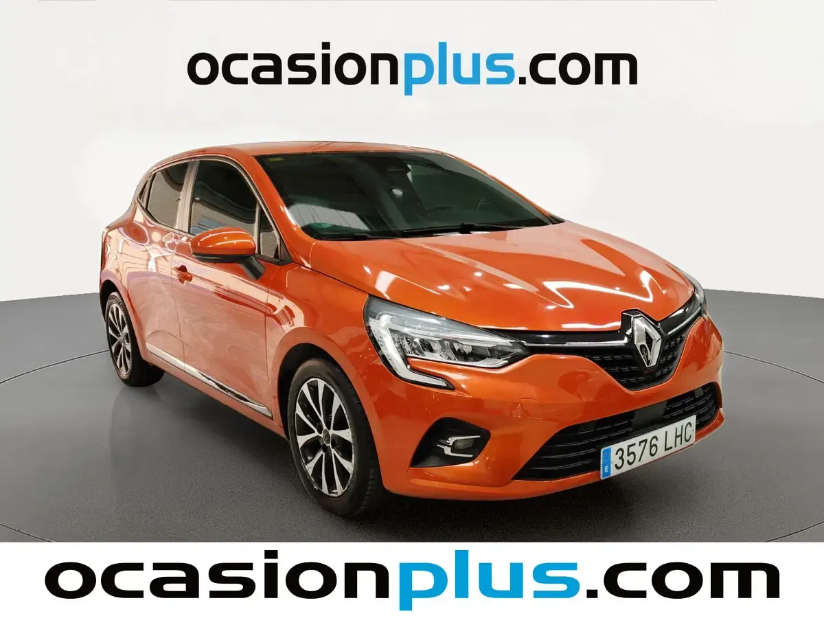 Usado Renault Clio Intens 72 CV (52 kW) 2020 Naranja Utilitario