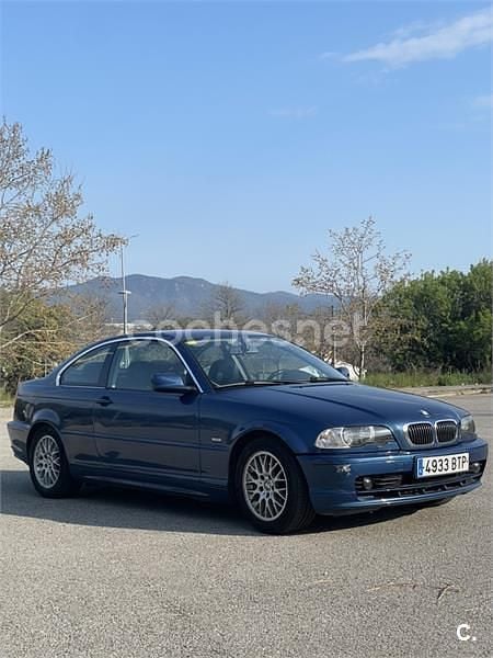 Usado BMW 320 170 CV (125 kW) 2002 Azul Coupe