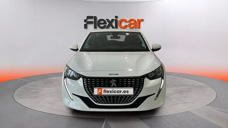 Usado Peugeot 208 Active 101 CV (74 kW) 2021 Blanco Utilitario
