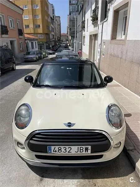 Usado Mini One D 90 CV (66 kW) 2014 Beige Utilitario