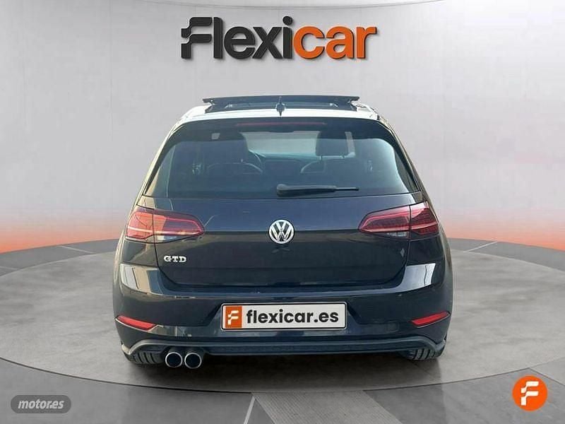 Usado VW Golf VII GTD 184 CV (135 kW) 2017 Negro Berlina