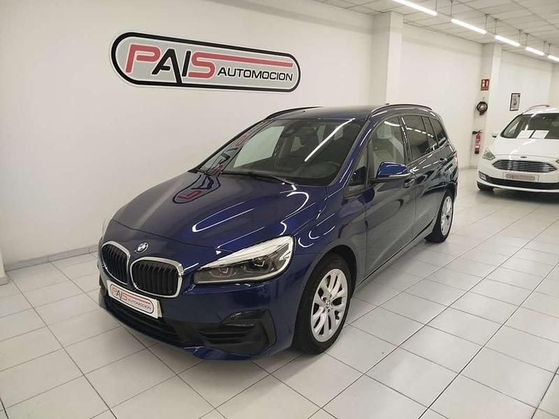 Azul Usado 2021 BMW 218 Gran Tourer Monovolumen | 17.990 € (Precio justo) - Imagen 1/4
