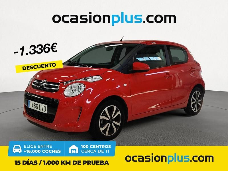 Rojo Usado 2021 Citroën C1 Utilitario | 9990 € (Precio justo) - Imagen 1/4