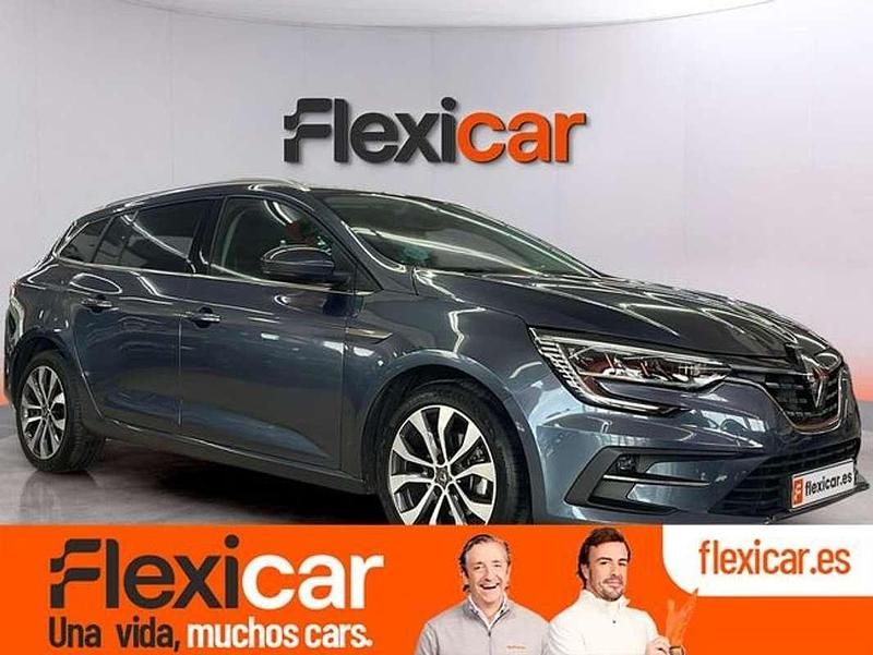Usado Renault Mégane GrandTour Techno 140 CV (102 kW) 2022 Azul Familiar