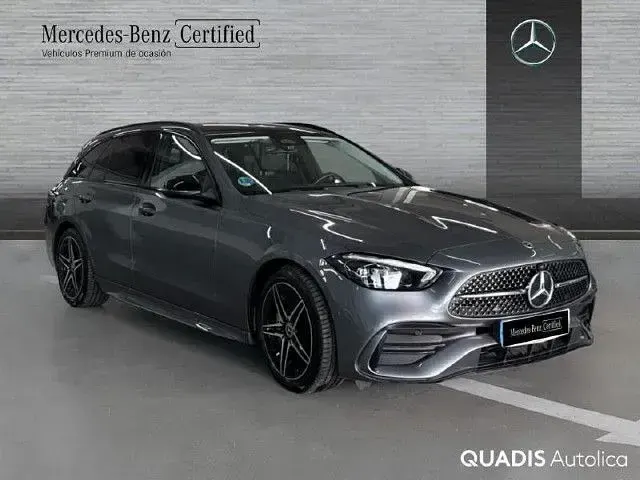 Usado Mercedes C220 200 CV (147 kW) 2025 Gris Familiar