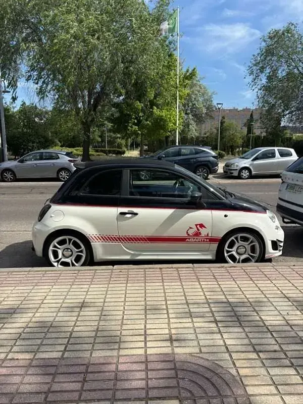 Usado Abarth 595C Competizione 160 CV (117 kW) 2014 Blanco Descapotable