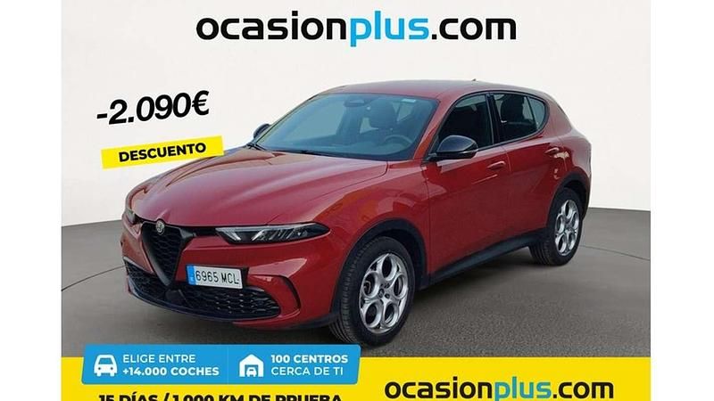 Rojo Usado 2022 Alfa Romeo Tonale Sprint SUV | 20.910 € (Precio justo) - Imagen 1/4