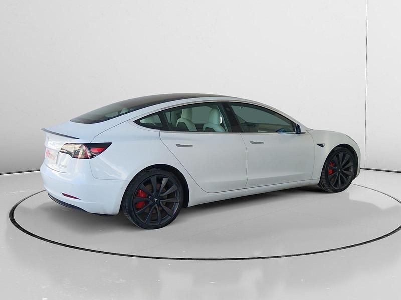 Käytetty Tesla Model 3 Performance 359 kW (489 HP) 2020 Valkoinen Sedan