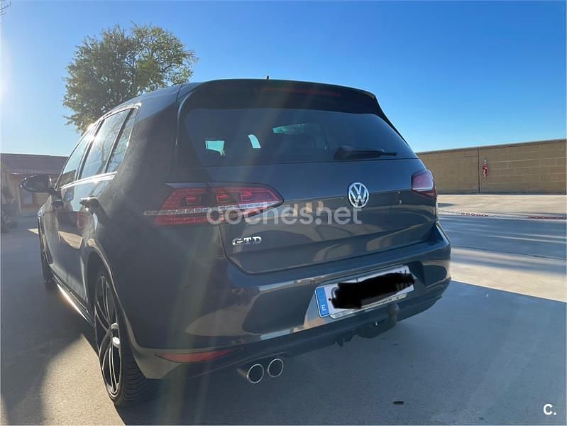 Usado VW Golf VII GTD 184 CV (135 kW) 2015 Gris / plata Berlina