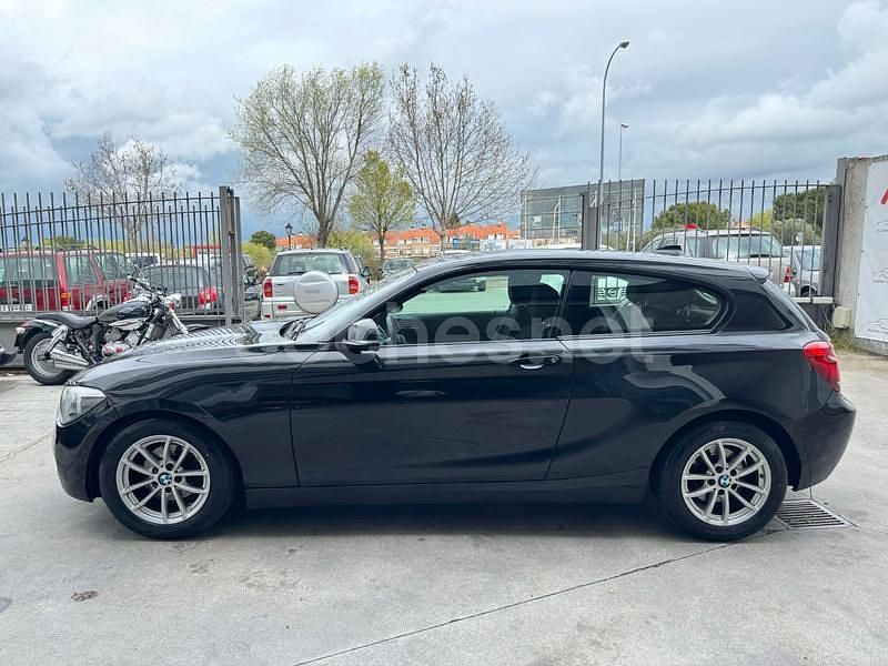 Usado BMW 116 Efficient Dynamics 116 CV (85 kW) 2015 Negro Utilitario