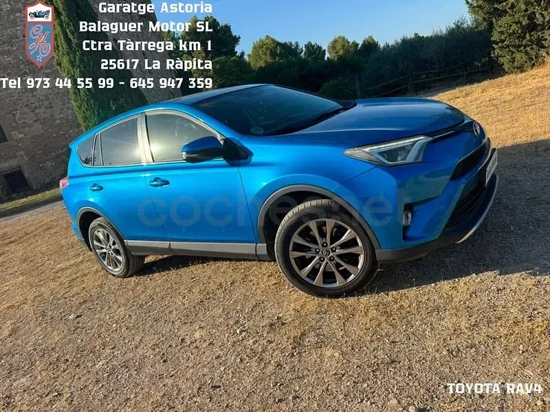 Usado Toyota RAV4 Advance 143 CV (105 kW) 2016 Azul SUV