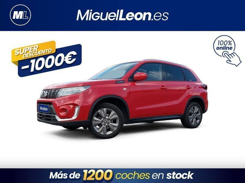Rojo Usado 2021 Suzuki Vitara SUV | 18.485 € (Un poco caro) - Imagen 1/3