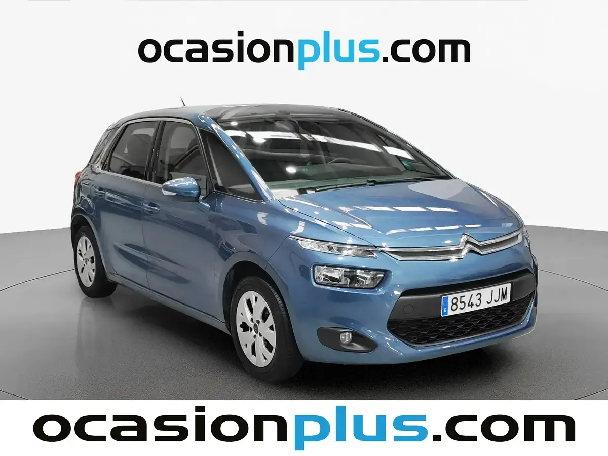 Usado Citroën C4 PureTech 130 CV (95 kW) 2015 Azul Monovolumen