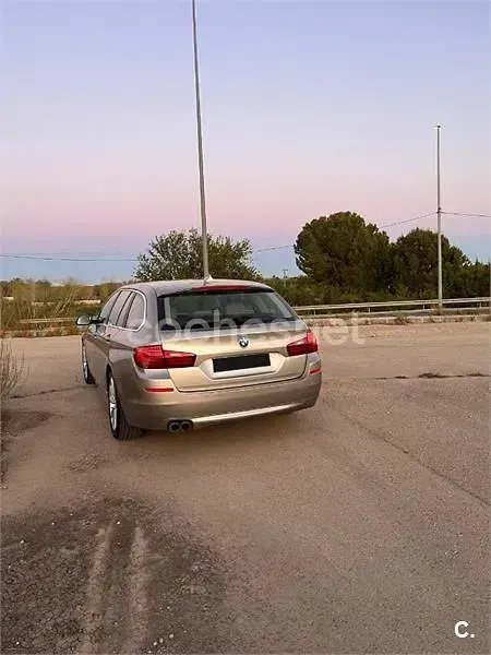 Usado BMW 520 Luxury Line 184 CV (135 kW) 2014 Beige Familiar