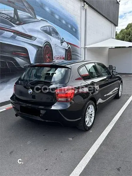 Usado BMW 116 Efficient Dynamics 136 CV (100 kW) 2014 Negro Utilitario