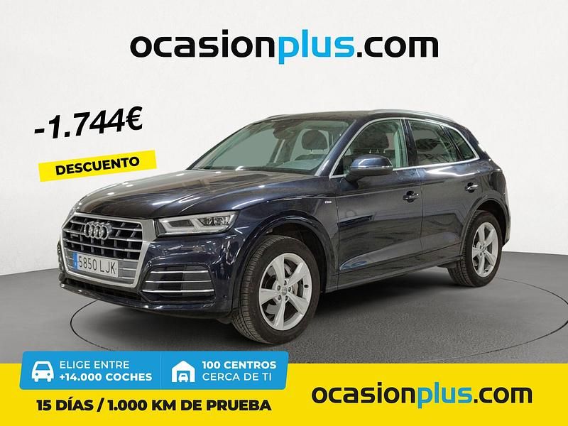 Azul Usado 2020 Audi Q5 S-Line SUV | 19.190 € (Buen precio) - Imagen 1/4