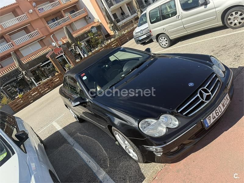 Usado Mercedes CLK200 Avantgarde 163 CV (119 kW) 2006 Negro Descapotable