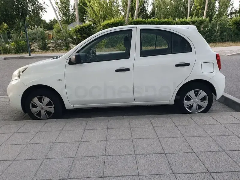 Usado Nissan Micra Acenta 80 CV (58 kW) 2017 Blanco Utilitario