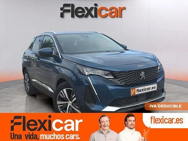 Azul Usado 2021 Peugeot 3008 Allure SUV | 17.490 € (Precio justo) - Imagen 1/4