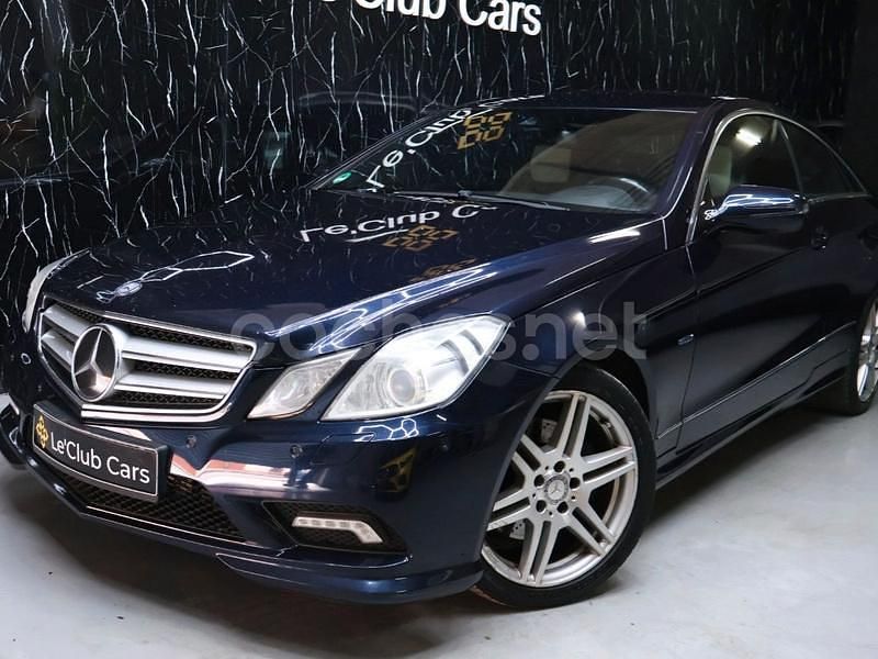 Azul Usado 2010 Mercedes E250 Elegance Coupe | 12.500 € (Precio justo) - Imagen 1/4