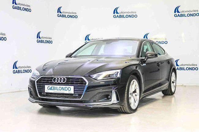 Usado Audi A5 Sportback Premium 150 CV (110 kW) 2022 Negro Utilitario